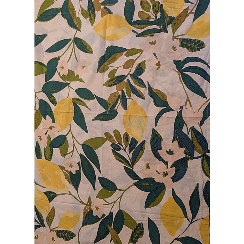 Urban Outfitters Allover Fruits Lemon Shower Curtain - Picture 3 of 9